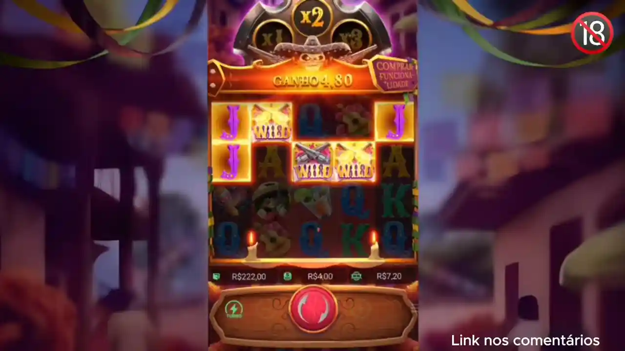 Símbolos Wild com Ganho Alto